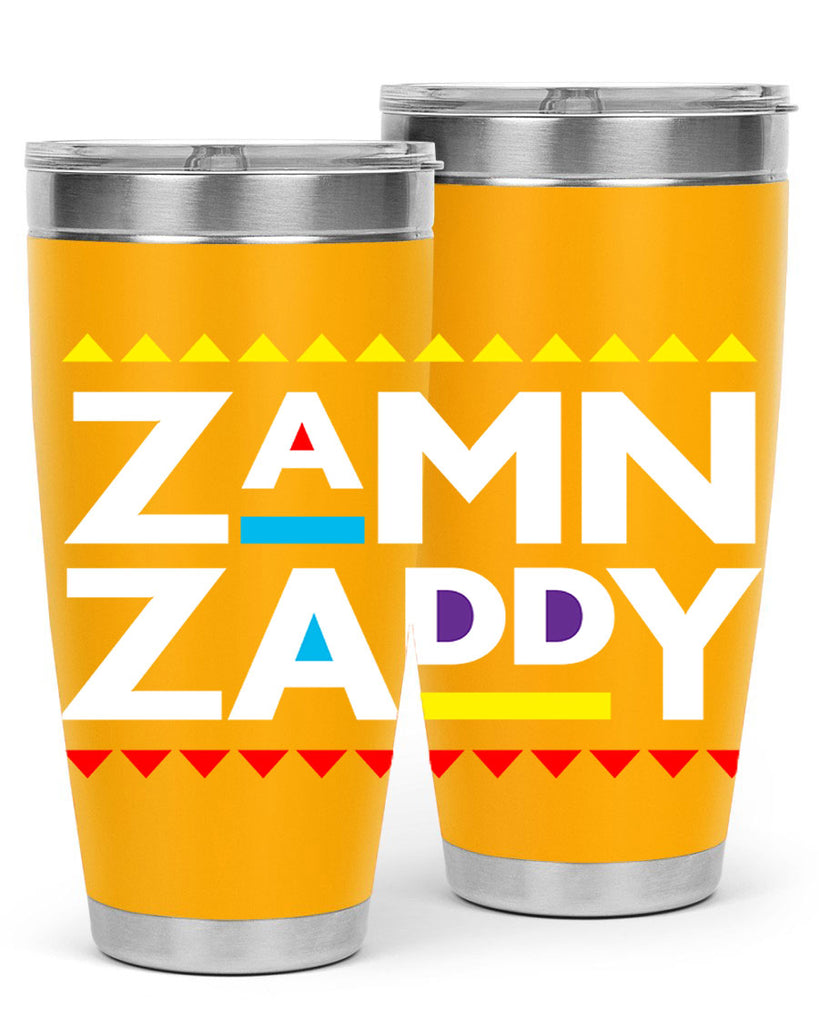 zamn zaddy 1#- black words phrases- Cotton Tank