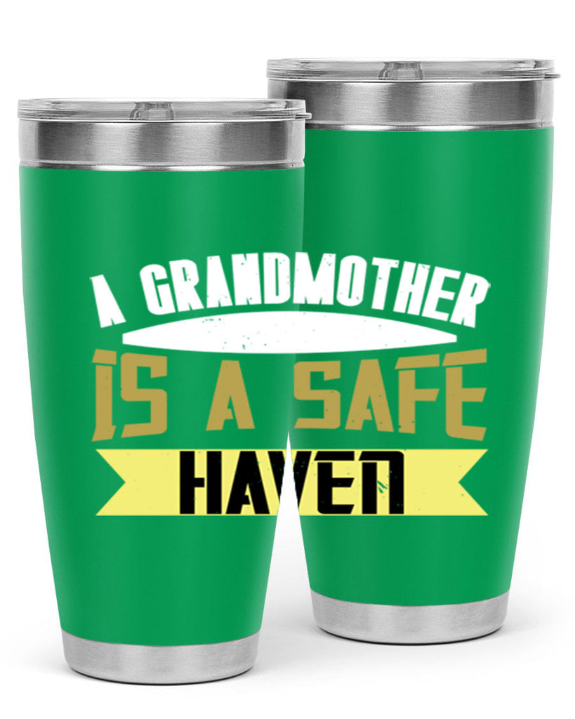 A Grandmother is a safe 41#- grandma - nana- Tumbler