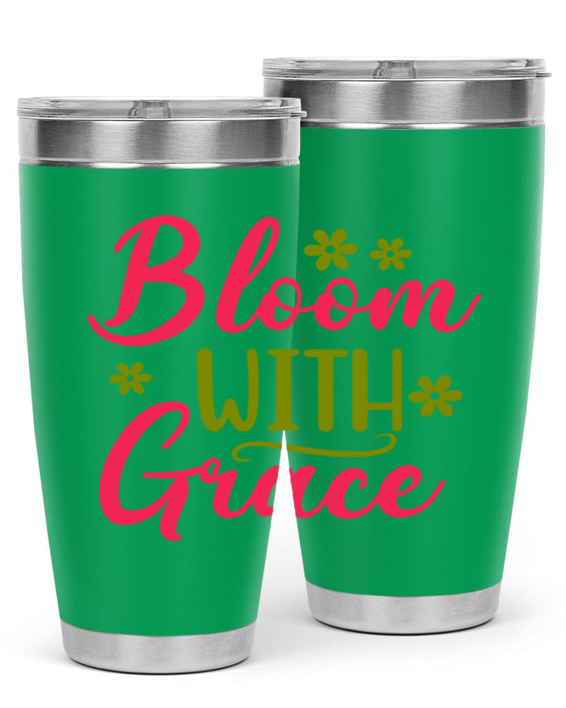 Bloom With Grace 80#- spring- Tumbler