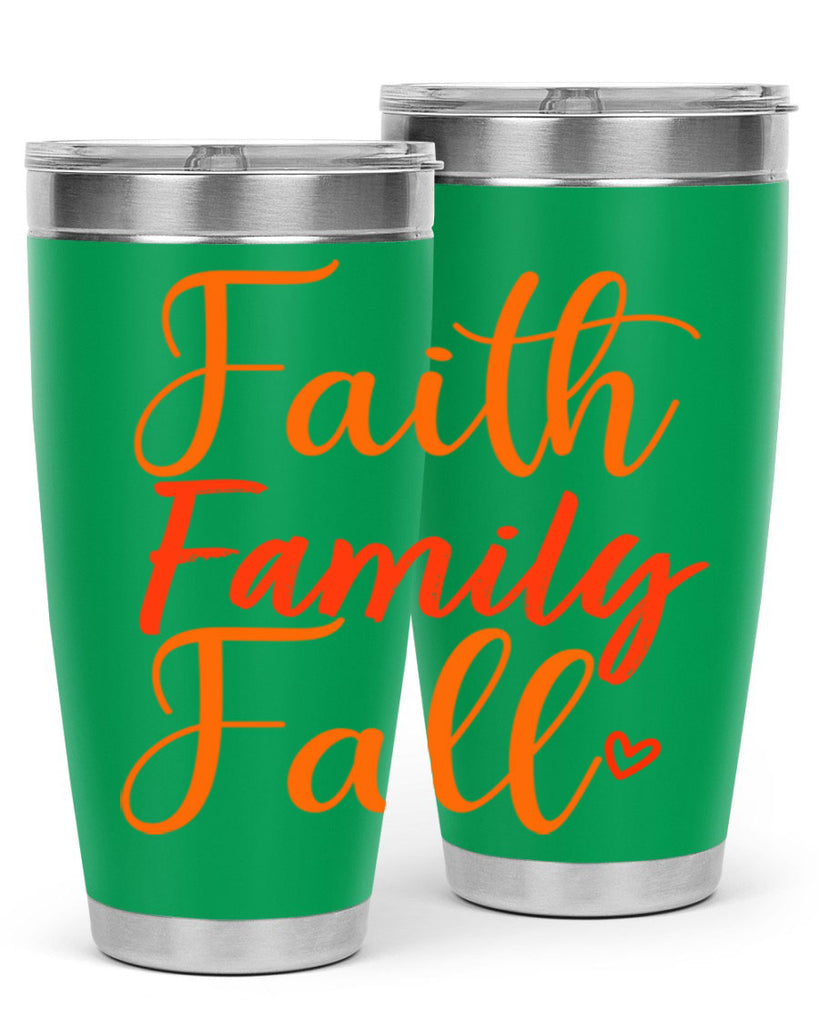 Faith Family Fall Design 81#- fall- Tumbler
