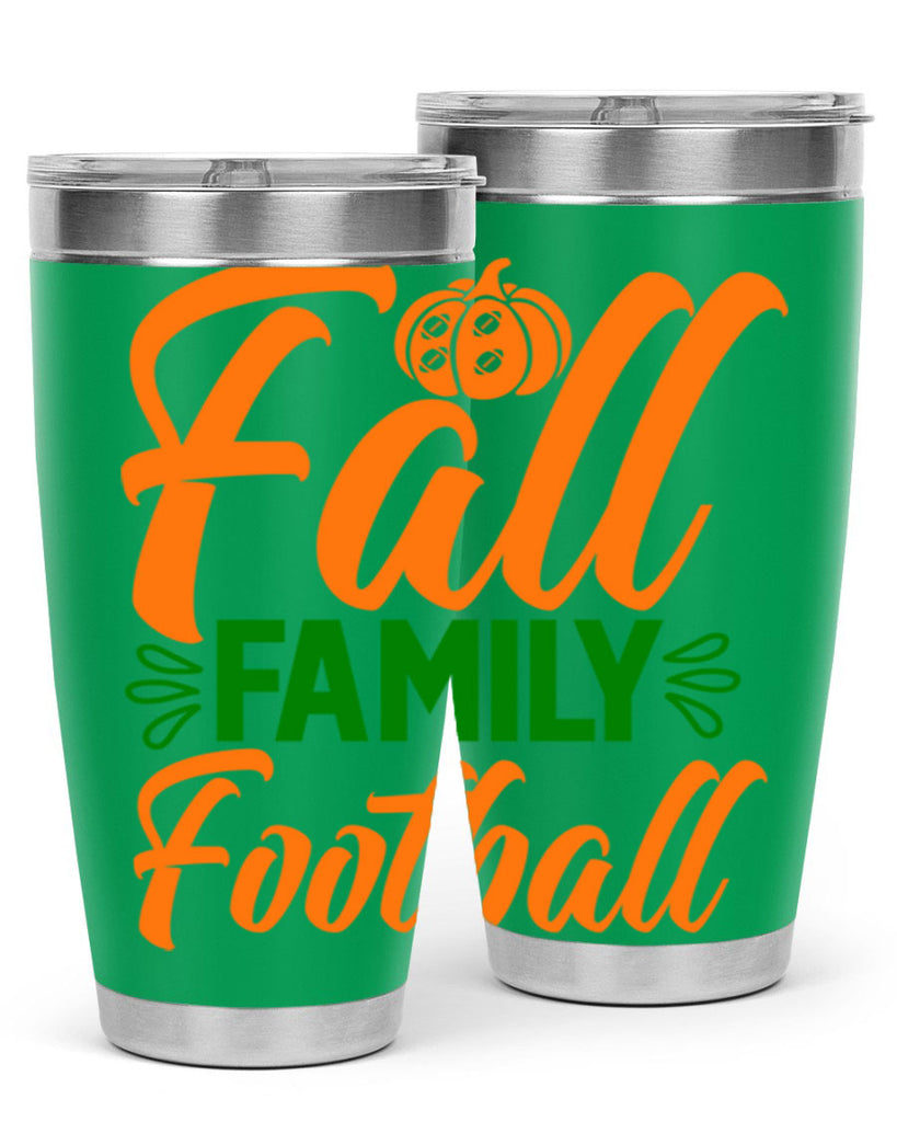 Fall Family Football 98#- fall- Tumbler