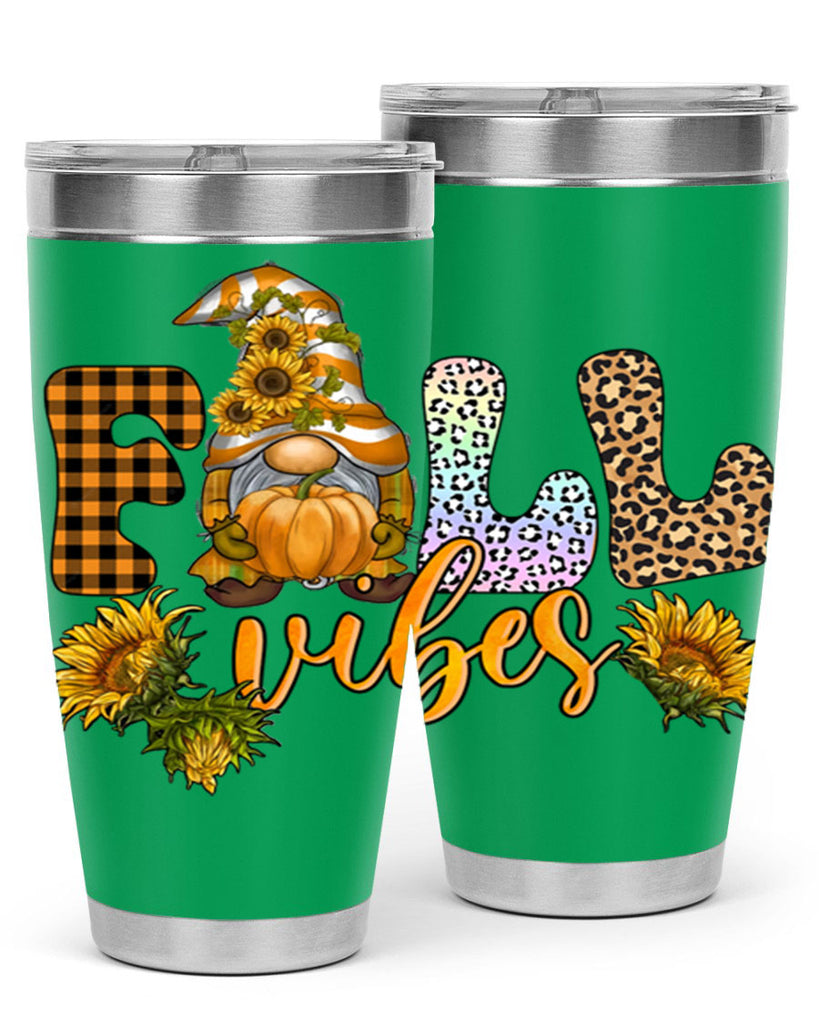 FallVibesFallGnome 164#- fall- Tumbler