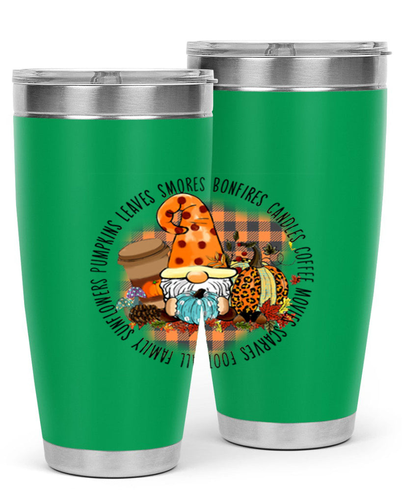 FallVibesGnome 165#- fall- Tumbler