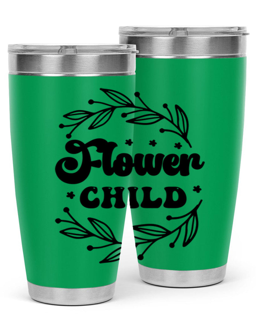 Flower child  141#- spring- Tumbler