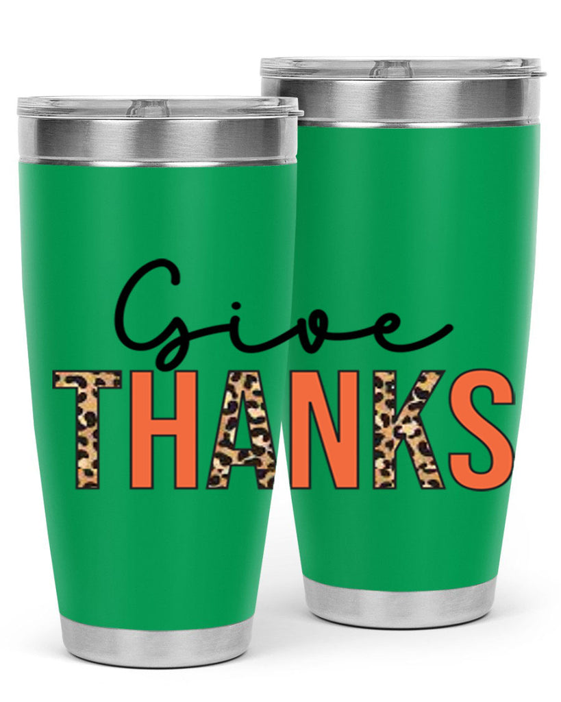 Give thanks 194#- fall- Tumbler