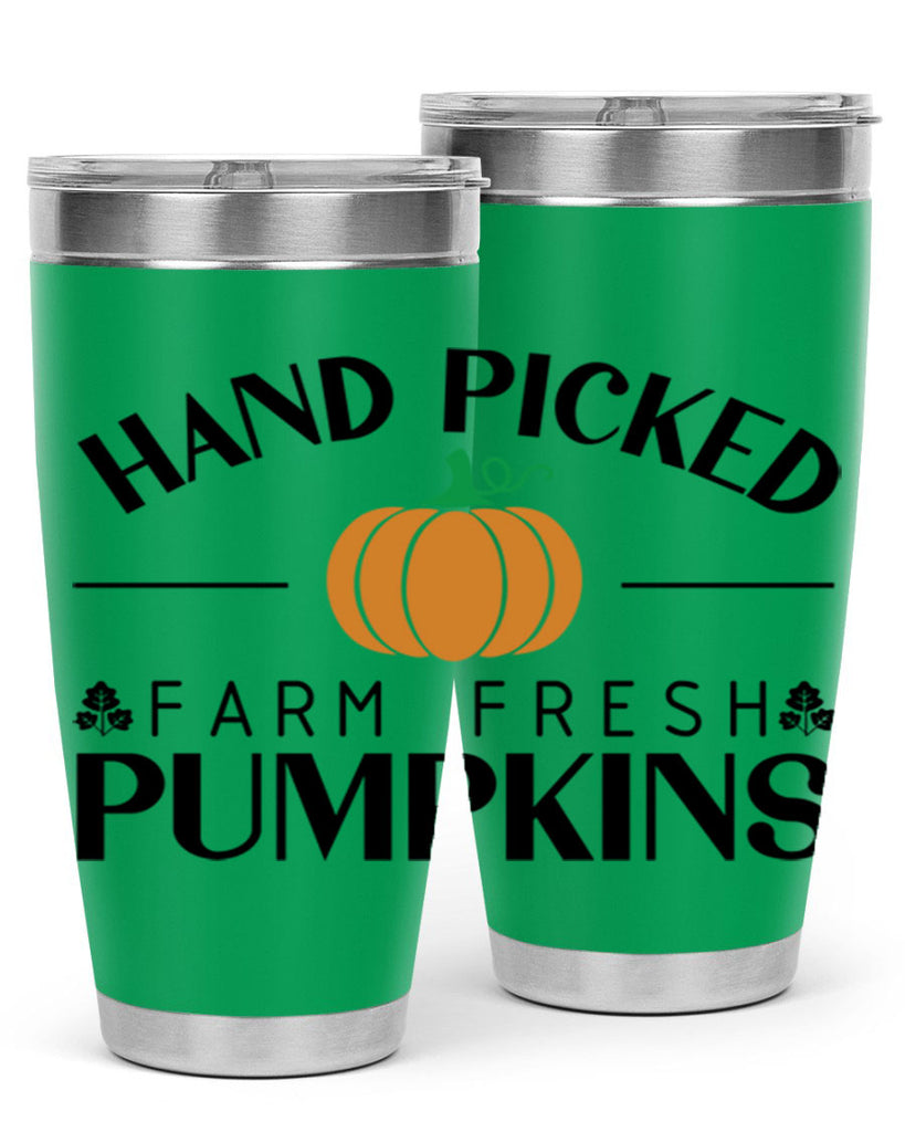 Hand Picked Farm Fresh Pumpkins 215#- fall- Tumbler