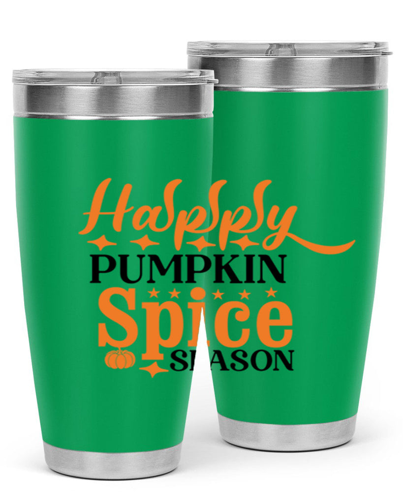 Happy Pumpkin Spice Season 245#- fall- Tumbler