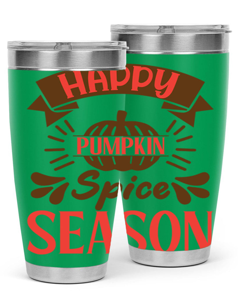 Happy Pumpkin Spice Season 246#- fall- Tumbler
