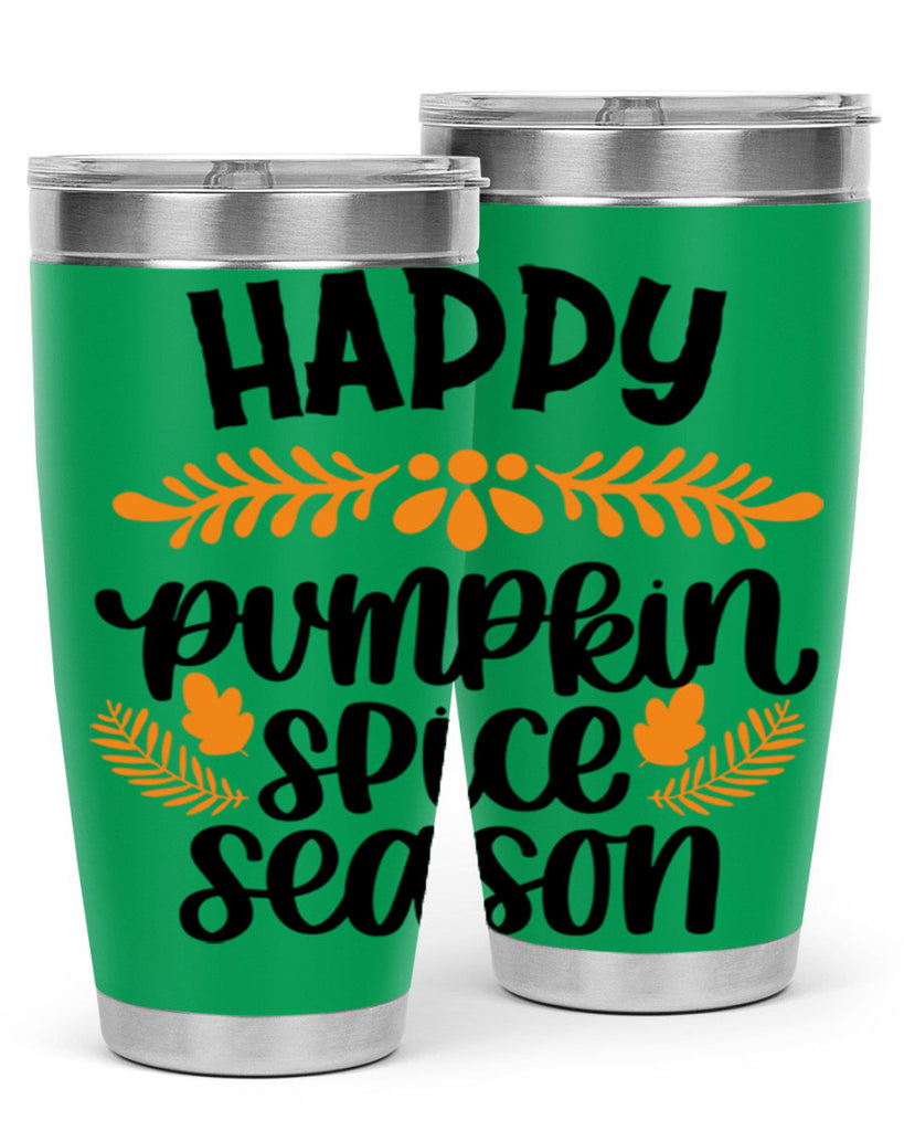 Happy Pumpkin Spice Season 492#- fall- Tumbler