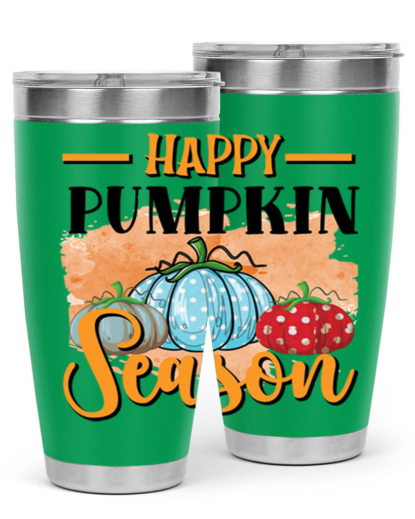 Happy pumpkin season 240#- fall- Tumbler