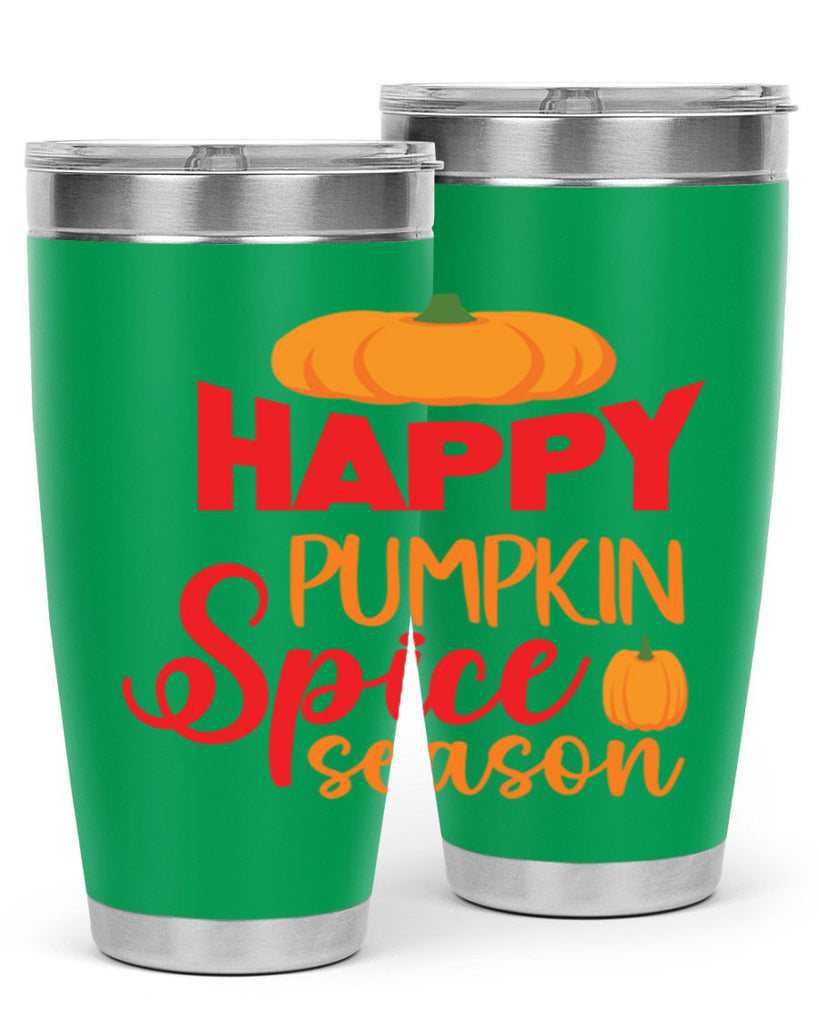 HappyPumpkinSpiceSeason 259#- fall- Tumbler