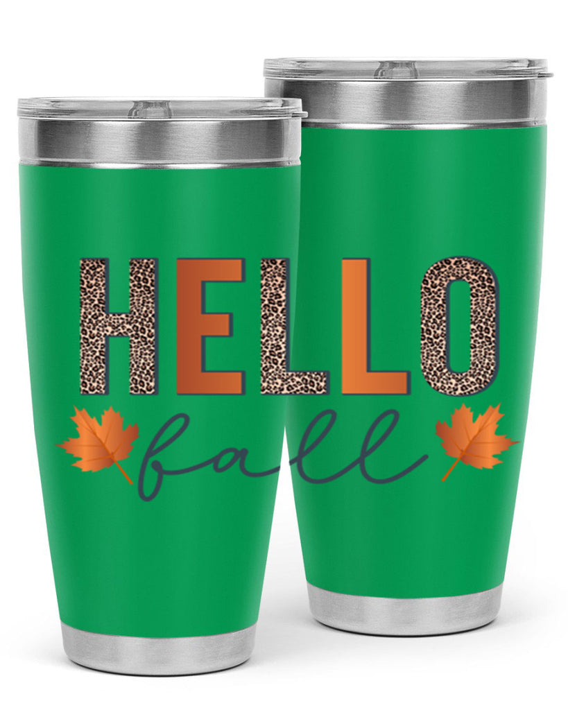 Hello Fall 272#- fall- Tumbler
