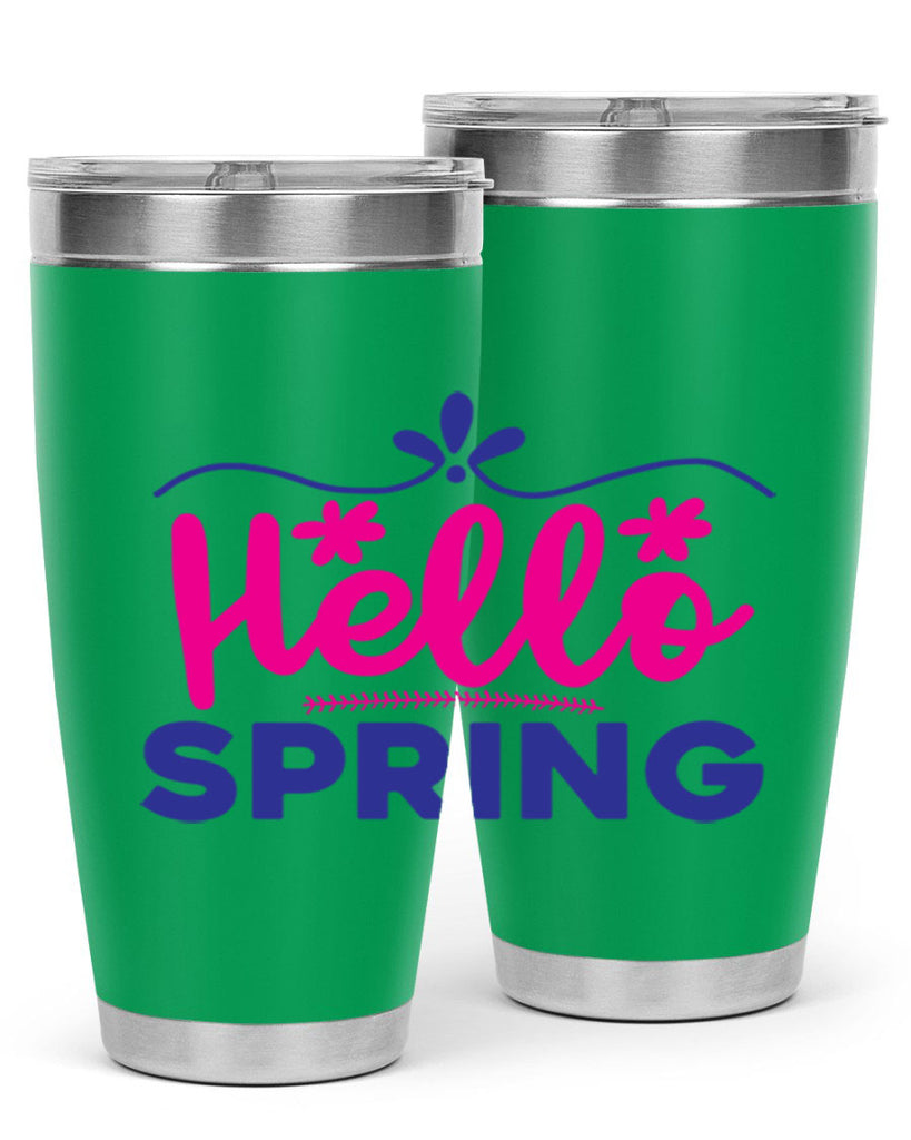 Hello Spring 212#- spring- Tumbler