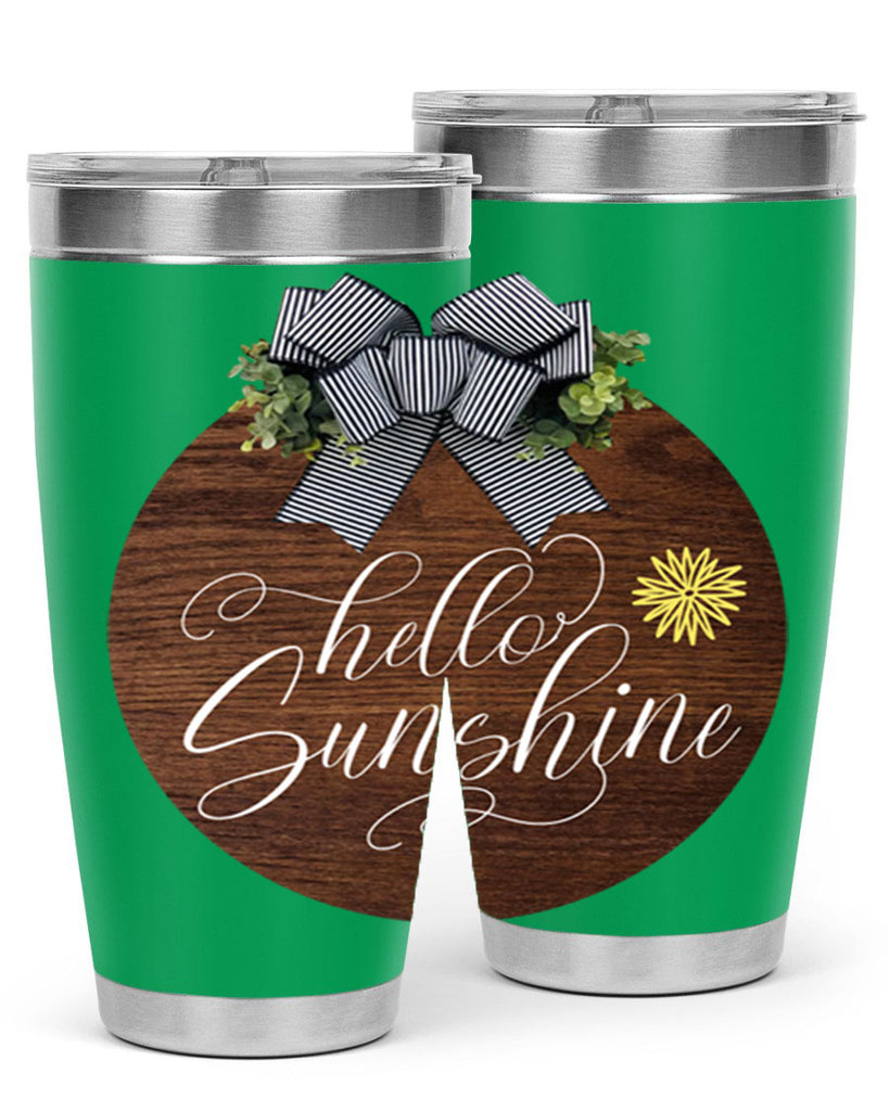 Hello Spring Lettering Mockup200#- spring- Tumbler