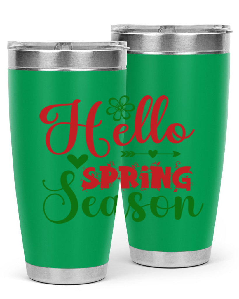 Hello Spring Season 224#- spring- Tumbler