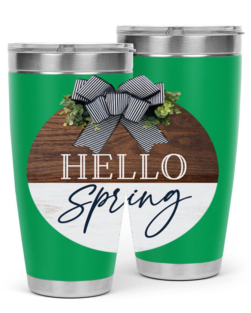 Hello Spring basic Mockup187#- spring- Tumbler