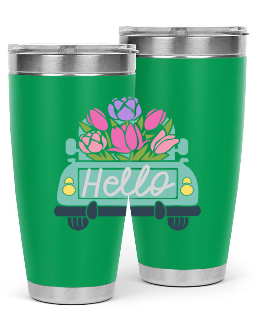 Hello Truck218#- spring- Tumbler