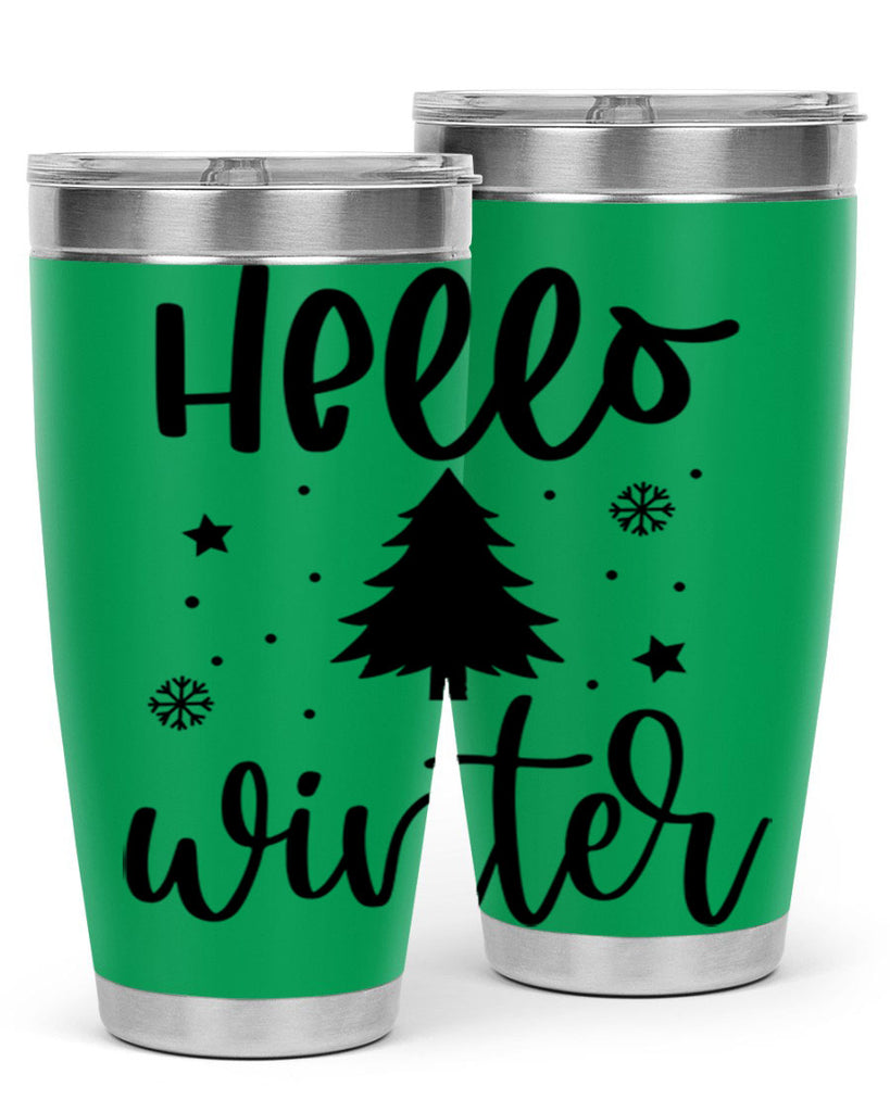 Hello Winter 162#- winter- Tumbler