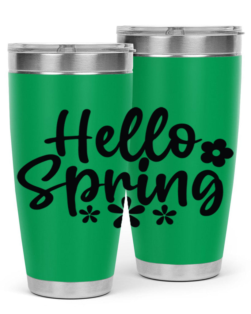 Hello spring  design 232#- spring- Tumbler
