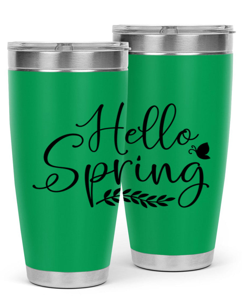 Hello spring design  222#- spring- Tumbler