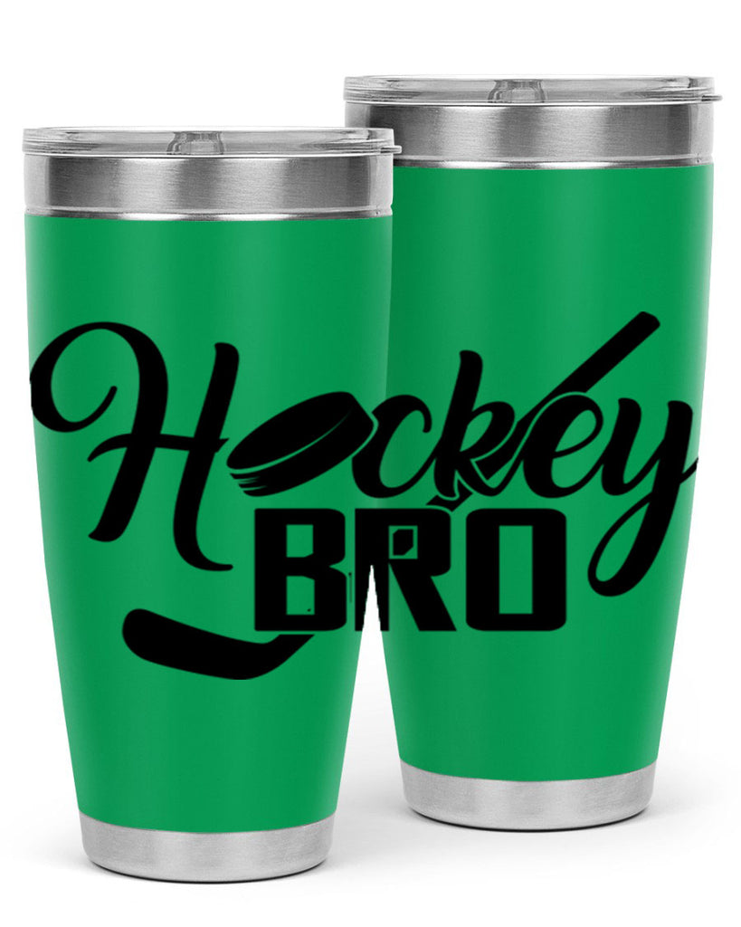 Hockey bro 1190#- hockey- Tumbler