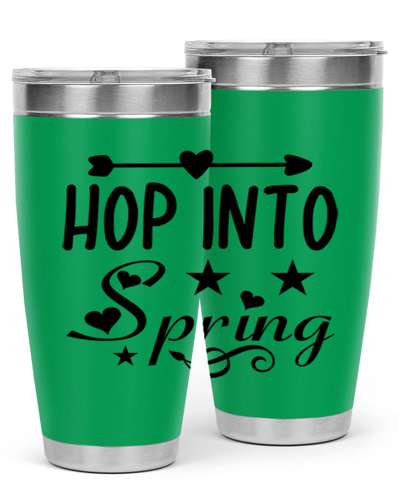 Hop into Spring 249#- spring- Tumbler