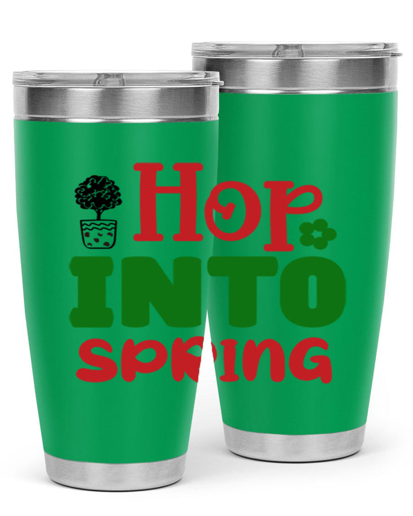 Hop into Spring 251#- spring- Tumbler