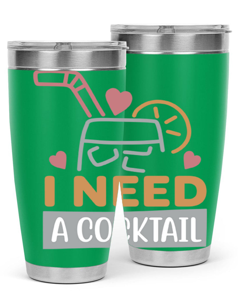 I Need A Cocktail 107#- fashion- Cotton Tank