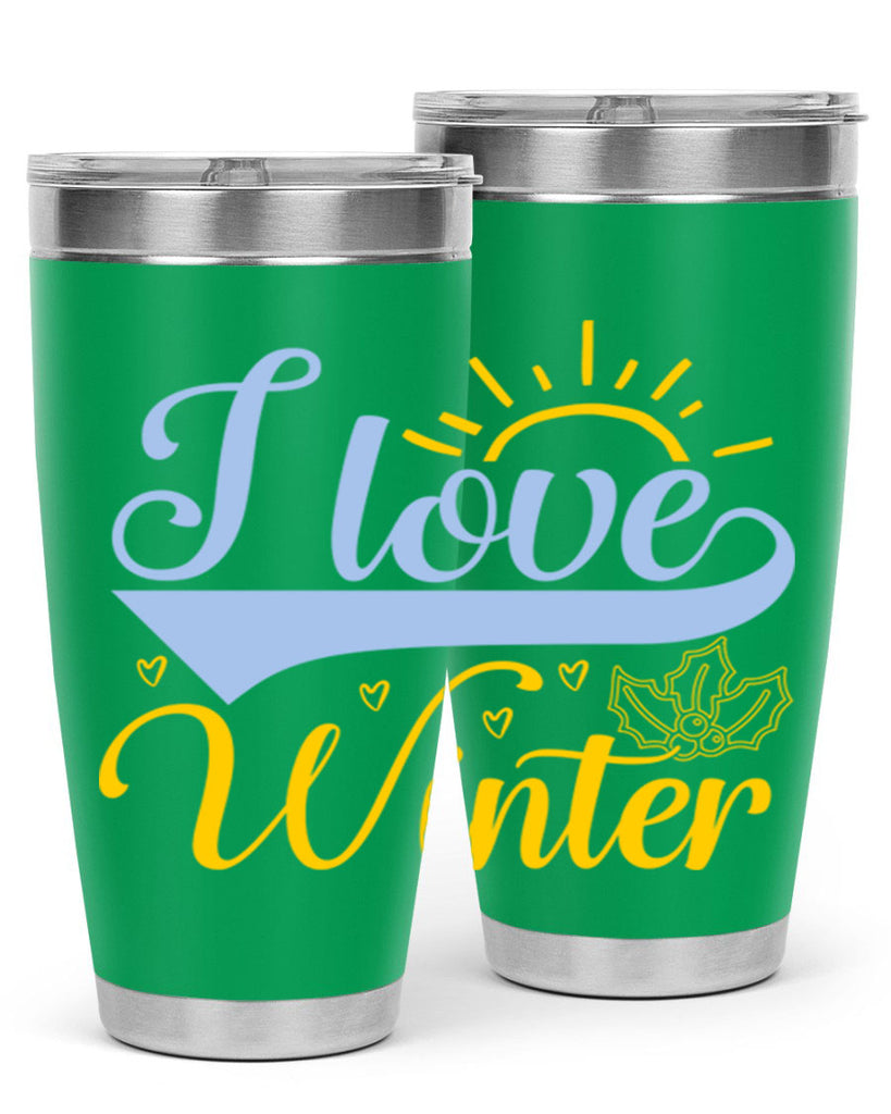 I love winter228#- winter- Tumbler