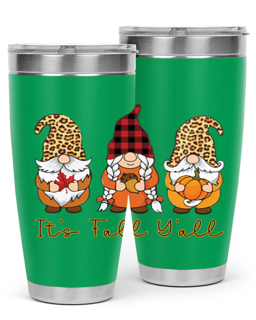 It s Fall Y all Gnome 362#- fall- Tumbler