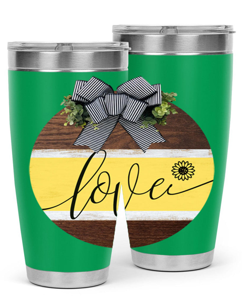 Love and daisy Mockup326#- spring- Tumbler