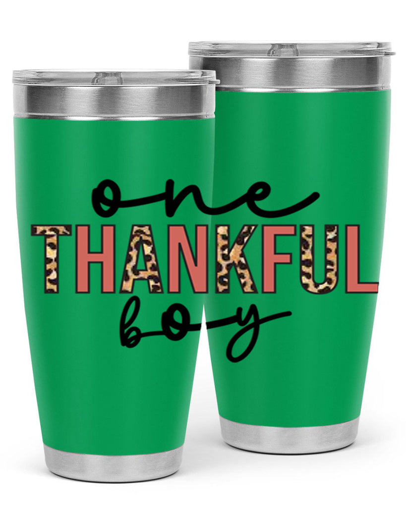 One thankful boy 462#- fall- Tumbler