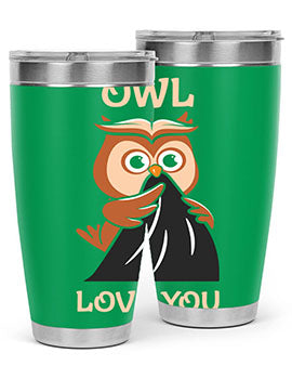 Owl Love You A TurtleRabbit 12#- owl- Tumblers