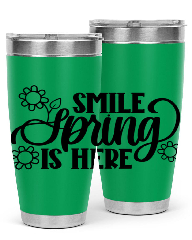 PNG_Smile Spring Is Here395#- spring- Tumbler