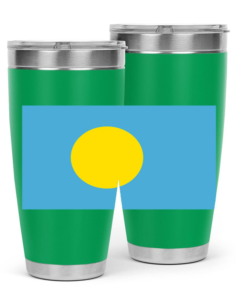 Palau 65#- world flags- Tumbler