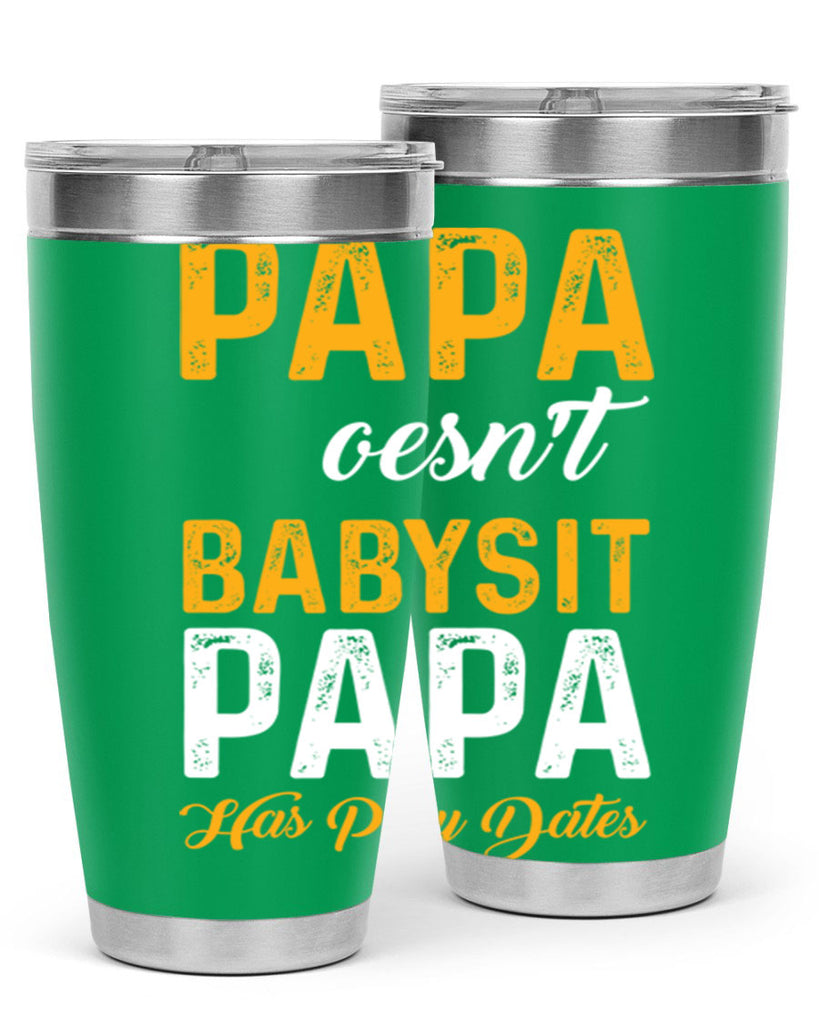Papa 124#- grandpa - papa- Tumbler