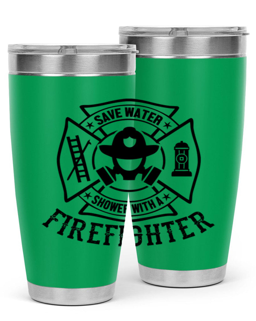 Save water Style 34#- fire fighter- tumbler