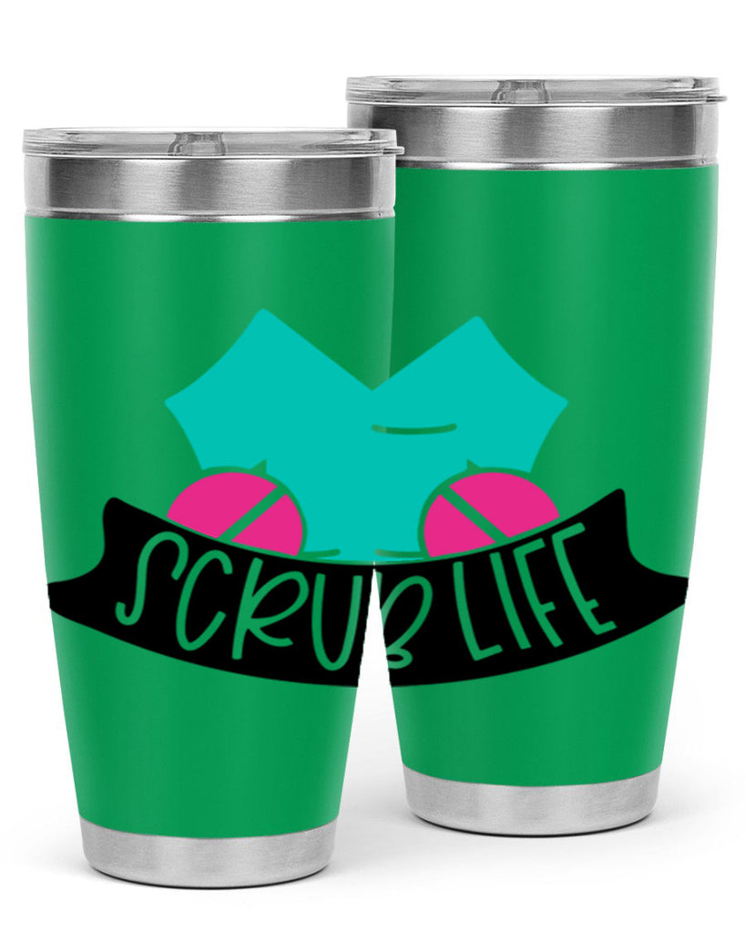 Scrub Life Style Style 45#- nurse- tumbler
