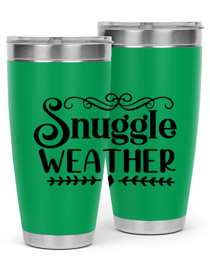 Snuggle Weather 387#- winter- Tumbler