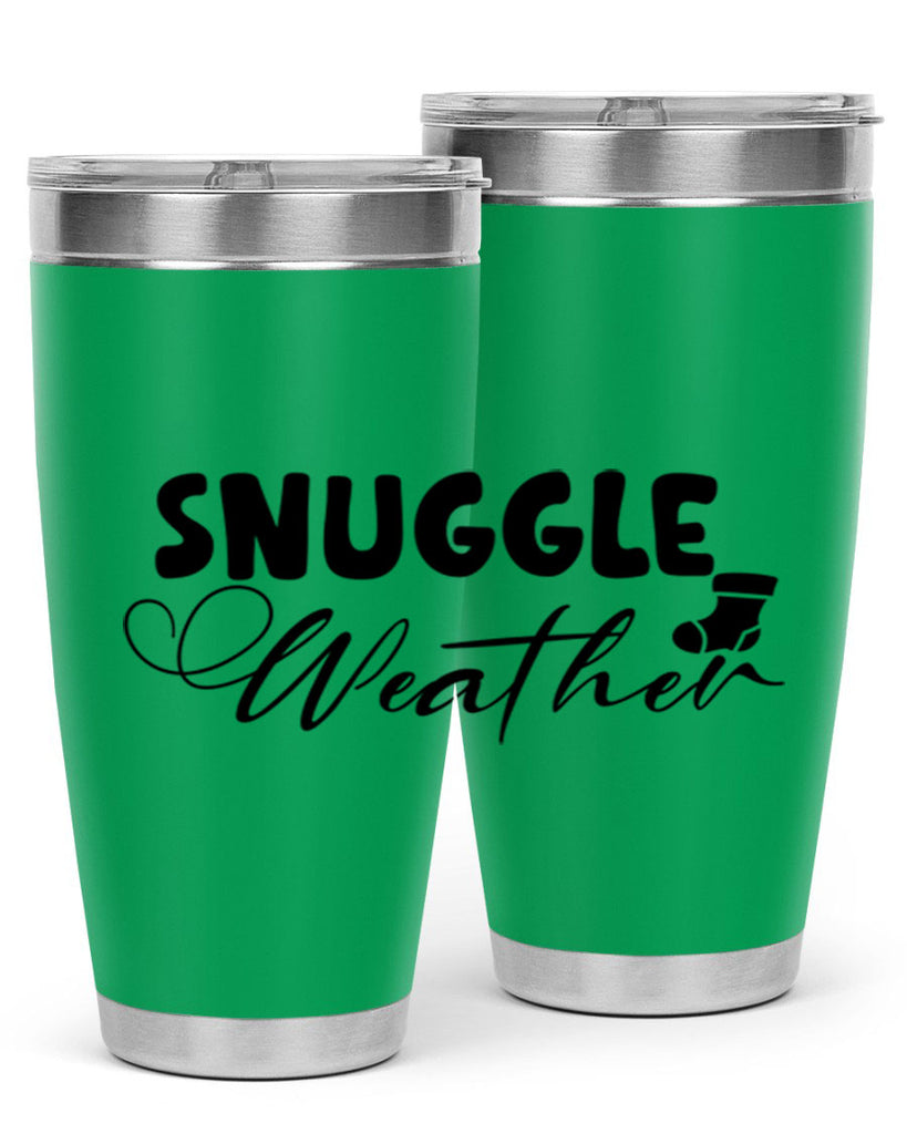 Snuggle Weather 389#- winter- Tumbler