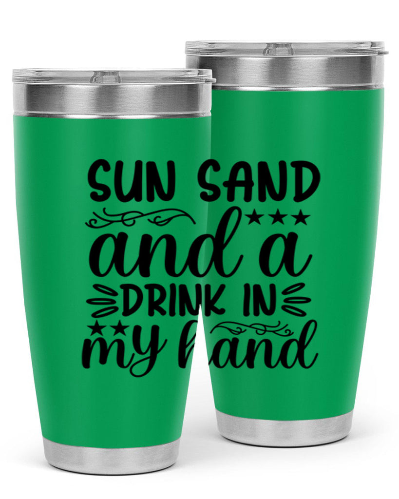 Sunsandandadrink 482#- zodiac- Tumbler