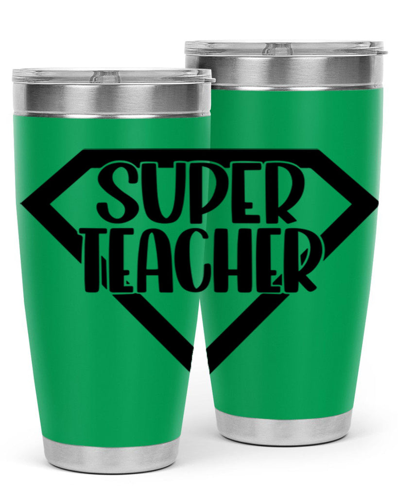 Super Teacher Style 55#- teacher- tumbler