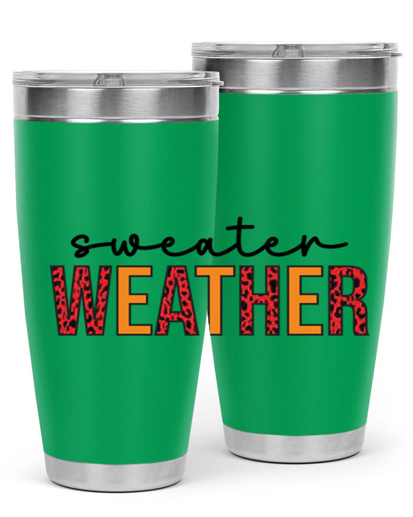 Sweater Weather 587#- fall- Tumbler