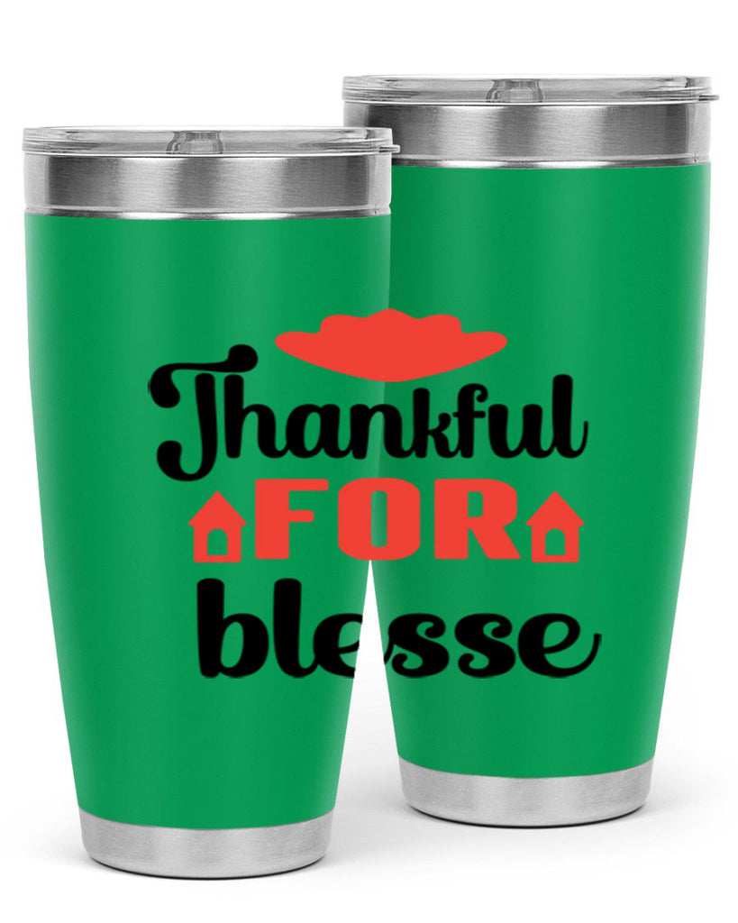 Thankful for blesse 599#- fall- Tumbler