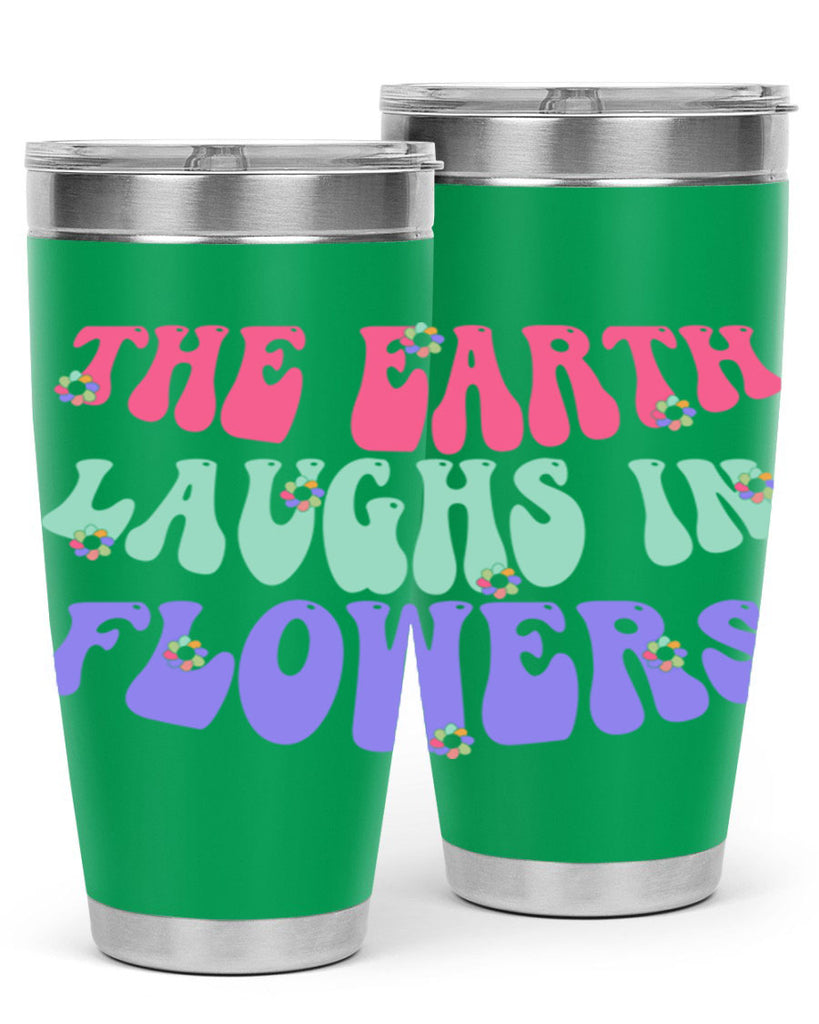 The earth laughs in flowers 532#- spring- Tumbler