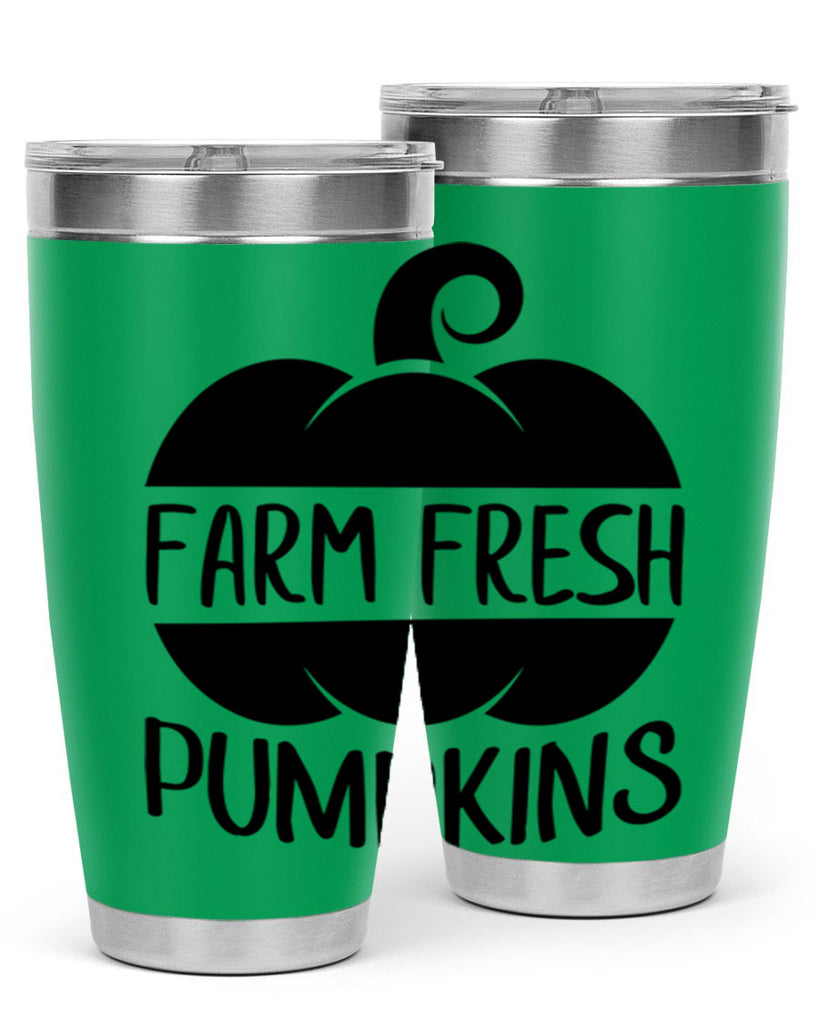 farm fresh pumpkins 174#- fall- Tumbler