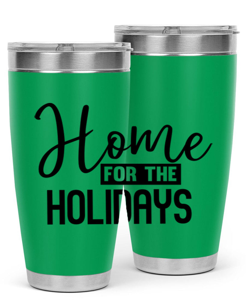 home for the holidays 194#- winter- Tumbler