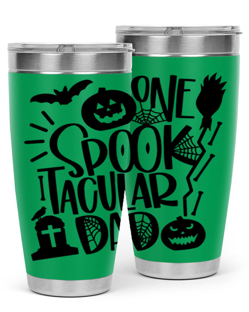 one spooktacular dad 37#- halloween- Tumbler