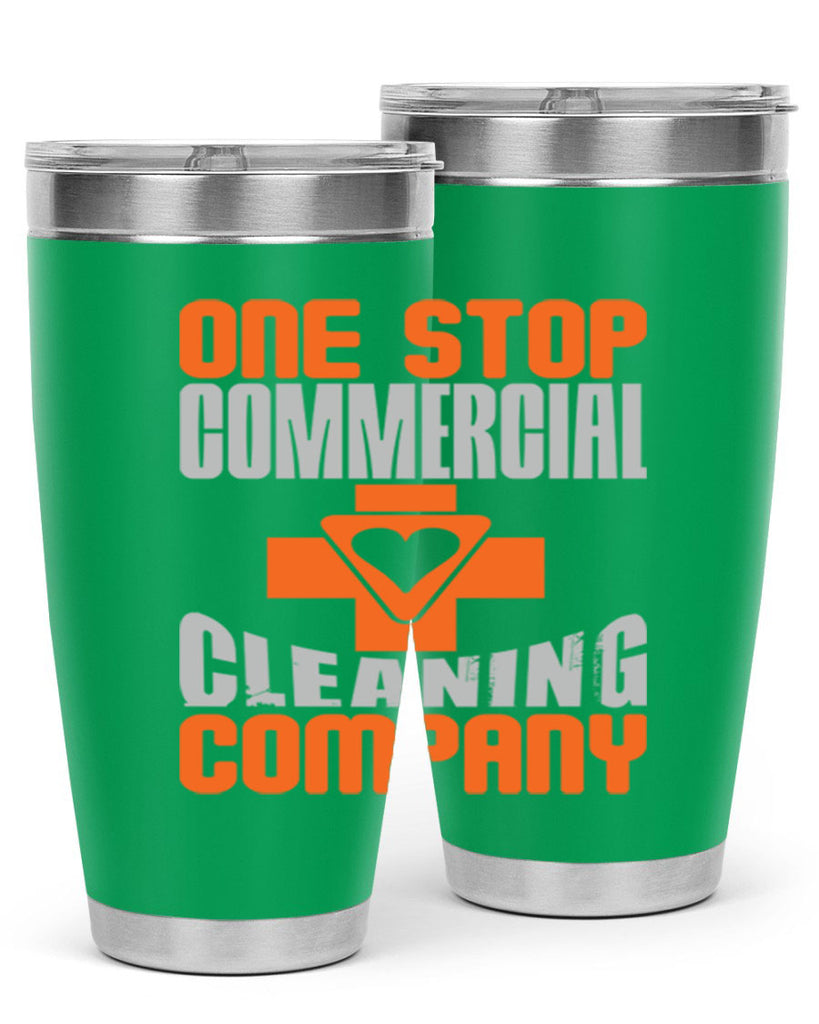 one stop commercial cleaning company Style 18#- cleaner- tumbler