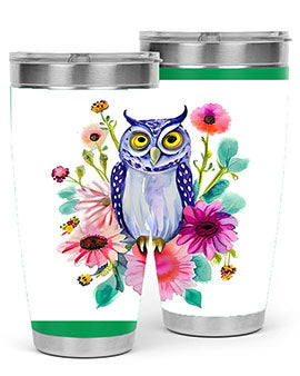 owl 25#- owl- Tumblers